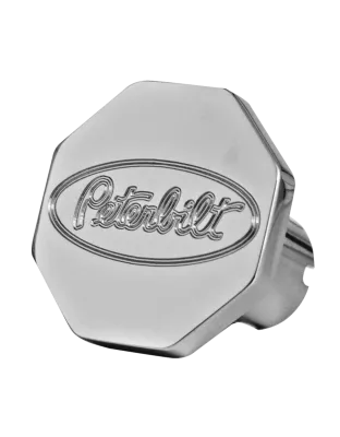 Peterbilt Logo Octagon Knob | Part Number: CK-PB1-O