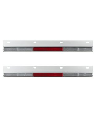 Straight Conspicuity Reflector Plate (Pair) | Part Number: 10601