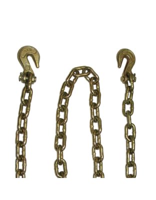 5/16&quot; x 20 Transport Chain With Clevis Grab Hooks | Part Number: CCG70520